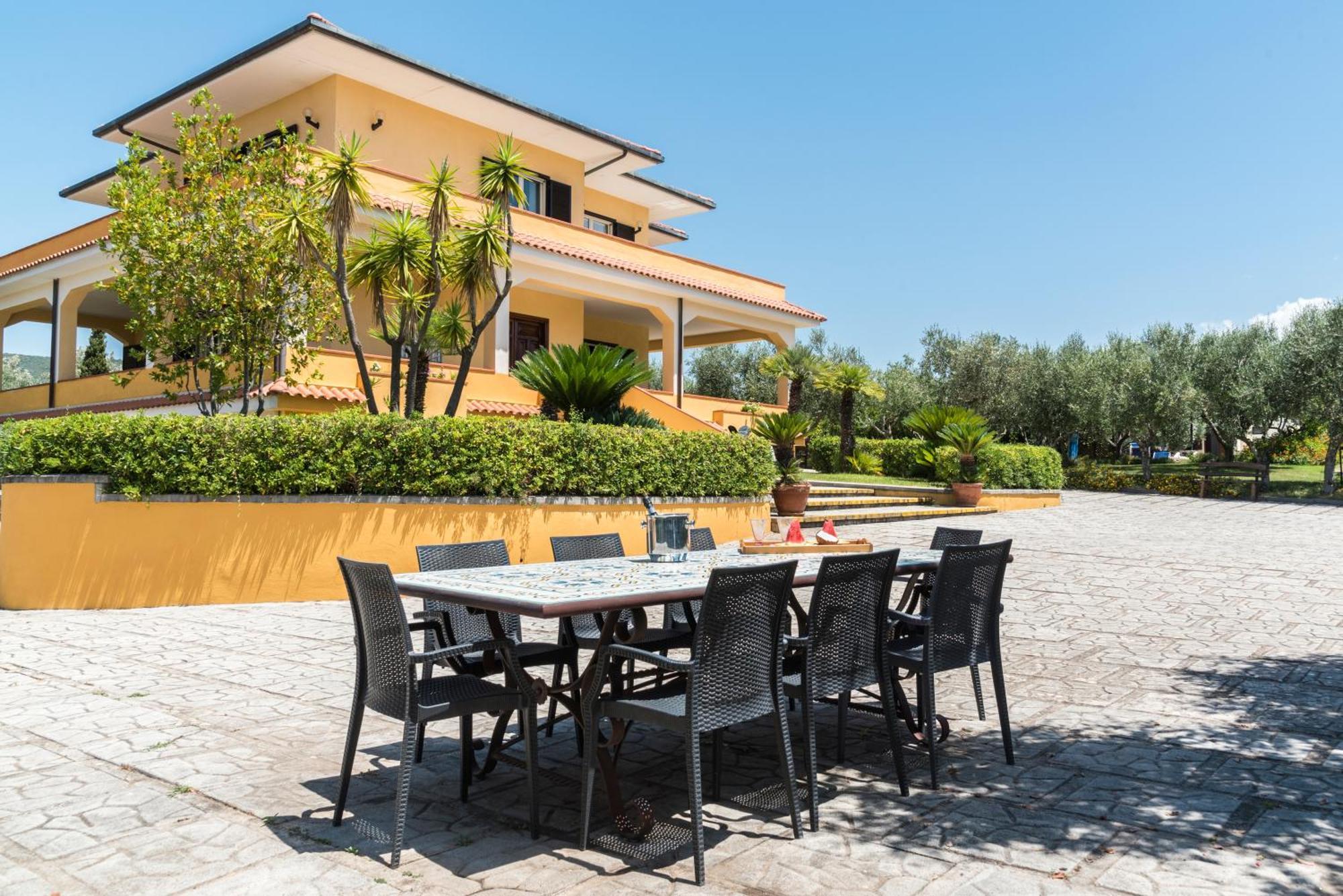 Villa Tina Santa Maria di Castellabate Kültér fotó